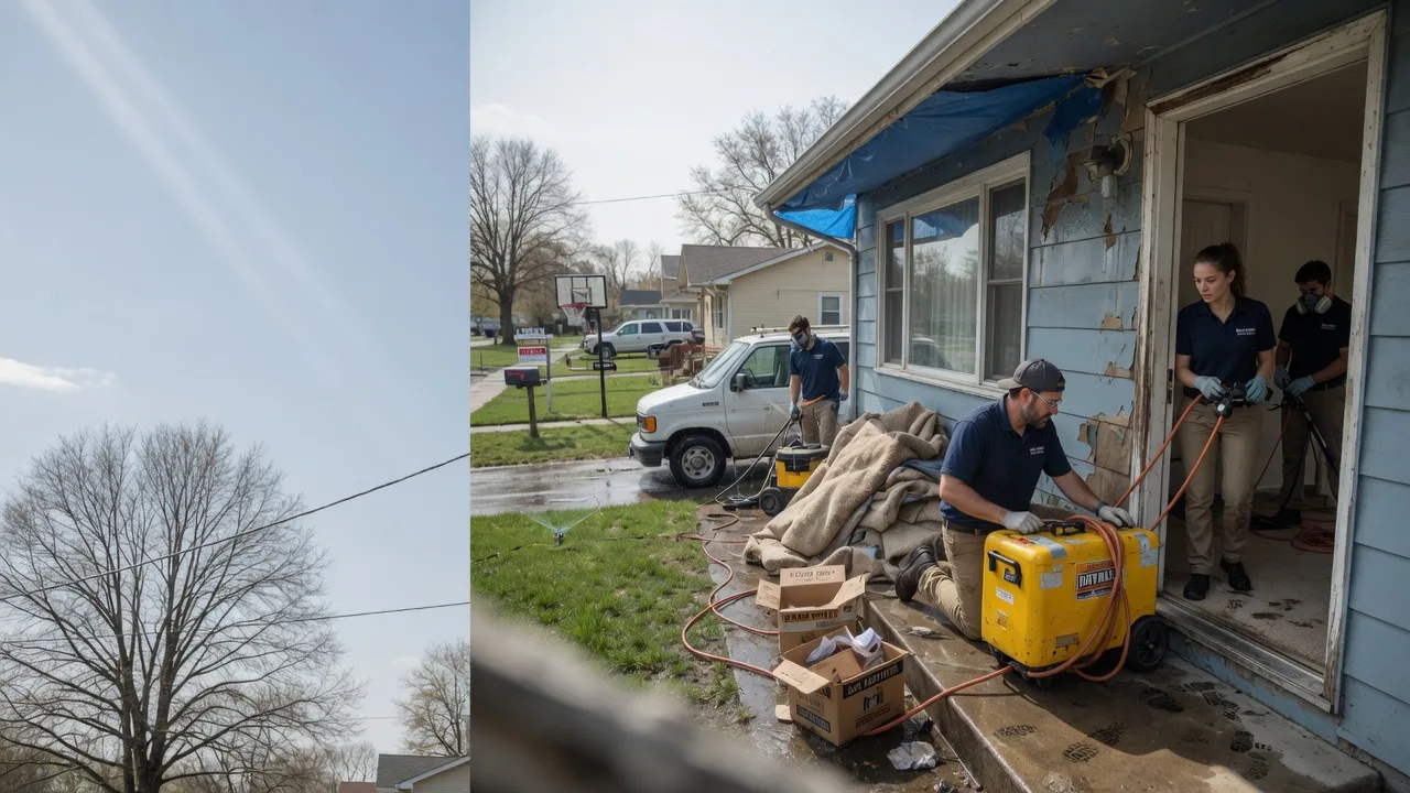 Basement Flood Cleanup in Nome, ND near me